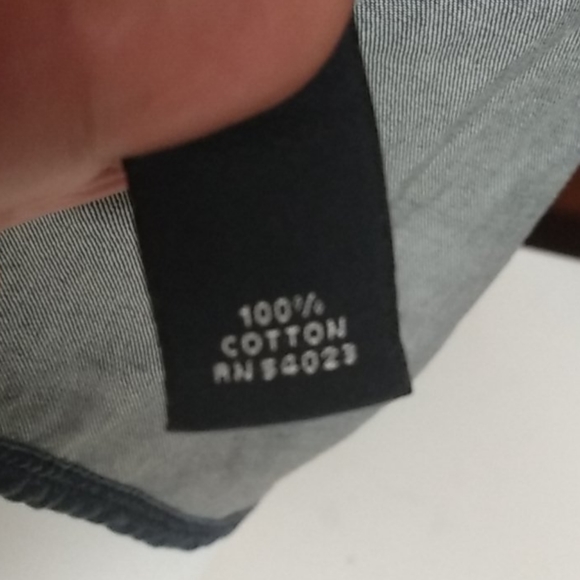 Sexy Banana Republic Denim Burnout Button Down - Picture 10 of 12